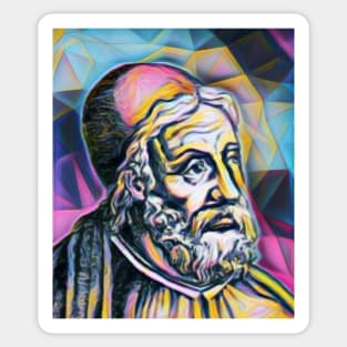 Al Tabari Portrait | Al Tabari Artwork 10 Sticker